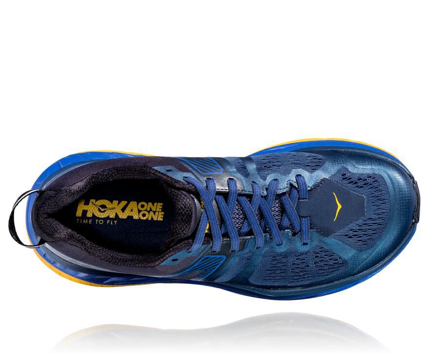 Hoka One One Trail Schoenen Heren - Stinson Atr 5 - Donkerblauw - YC7021564